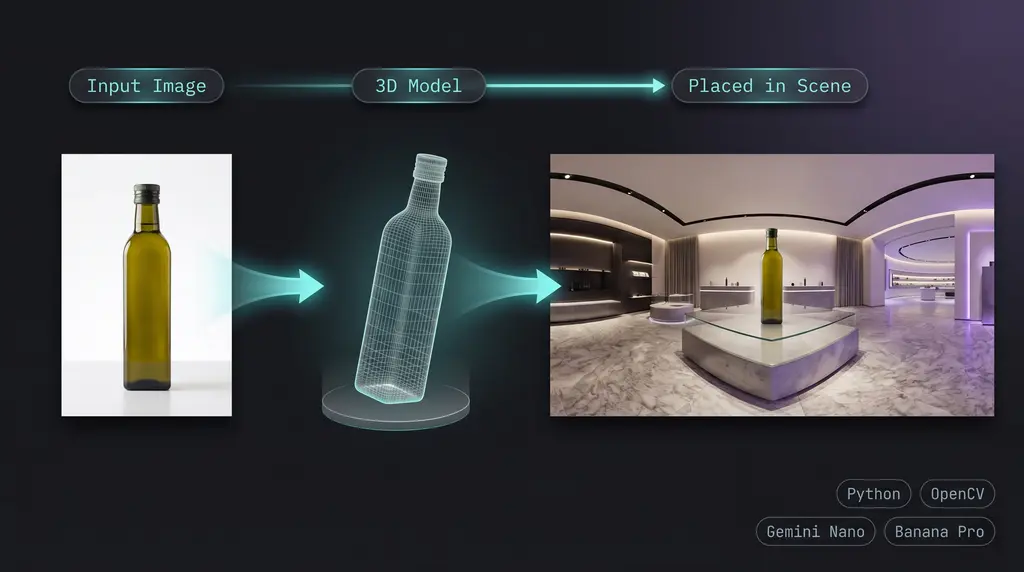 AI Pipeline to Turn Images into 3D Models project cover